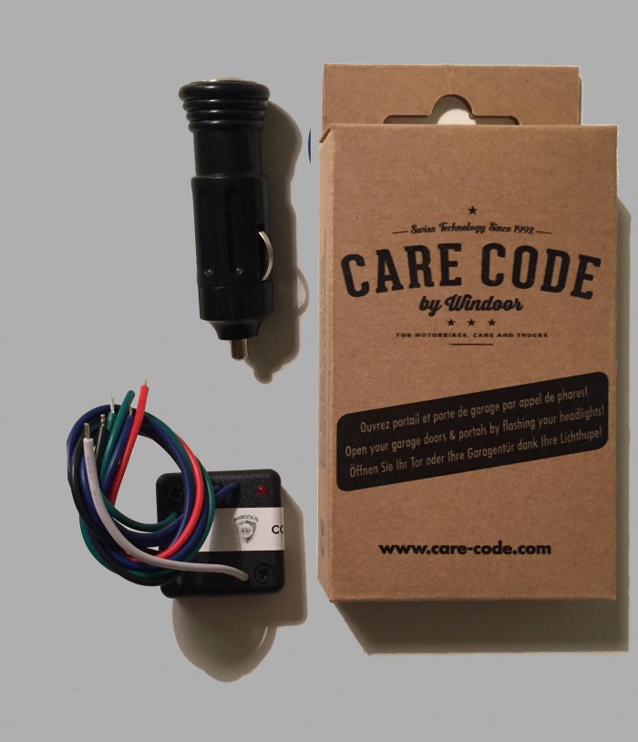 CARE-CODE KIT COMPLET — CC-K-AC (émetteur via allume-cigare)